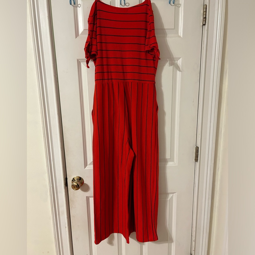 Striped Jumpsuit - Picture 2 of 2
